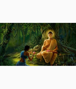 hình phật ngồi thiền